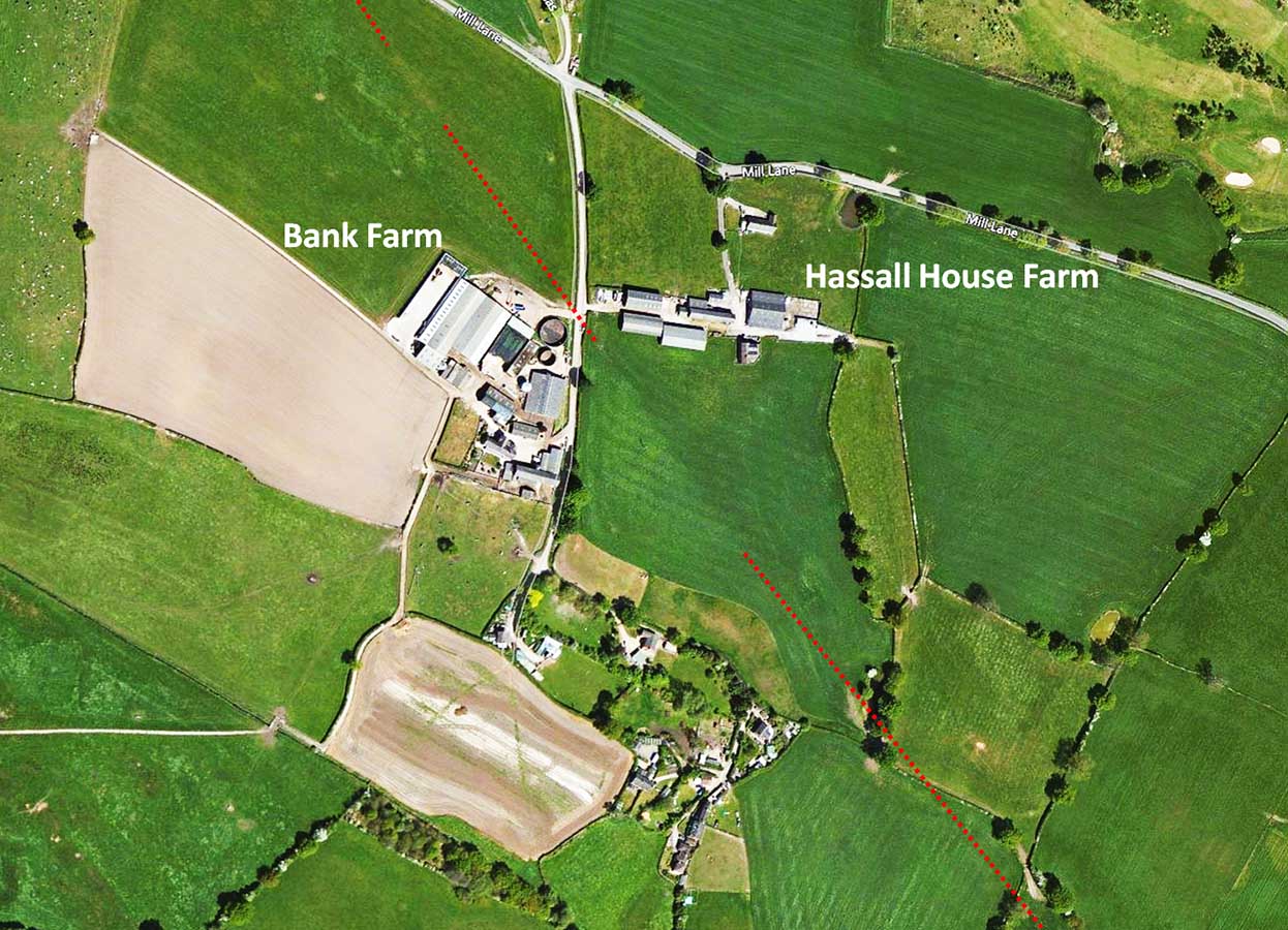 bank farm aerial