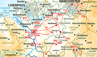 cheshire map