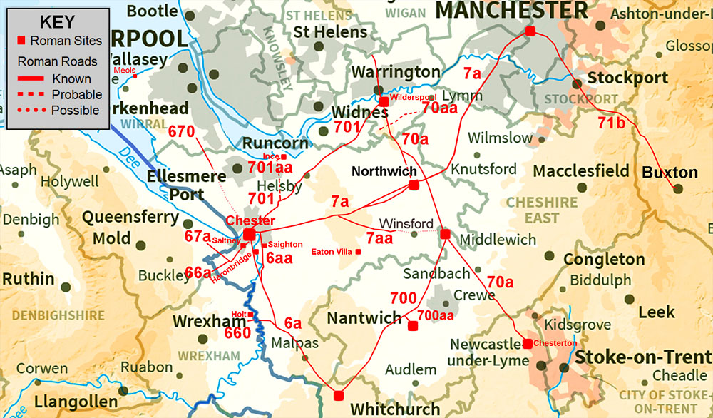 lancs map