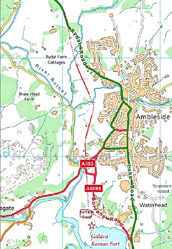 Ambleside map