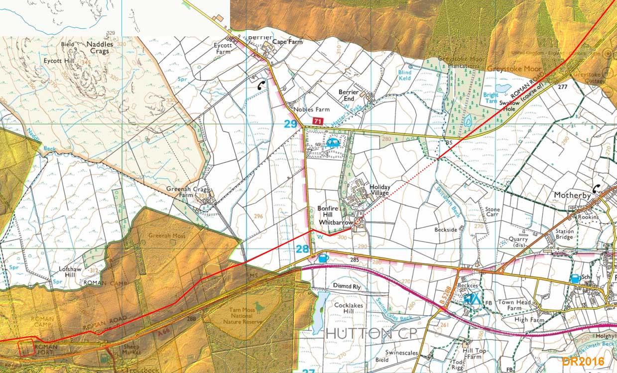Trotbeck map