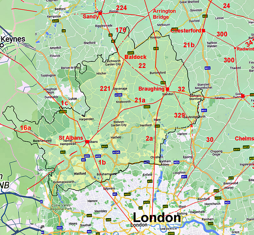 herts roads