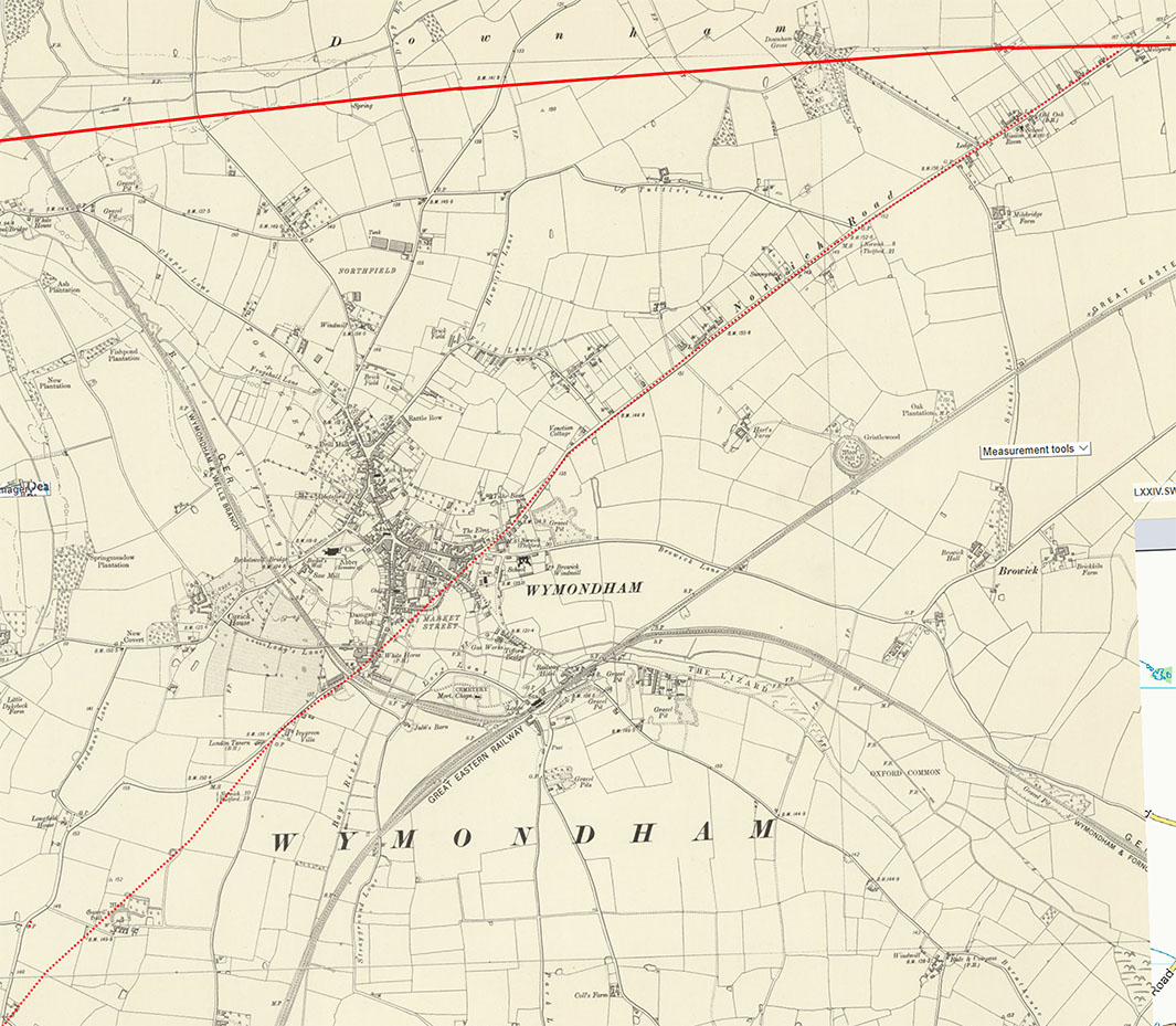 wymondham map