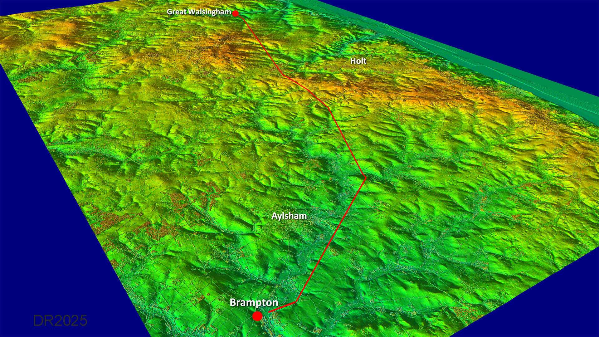 lidar route
