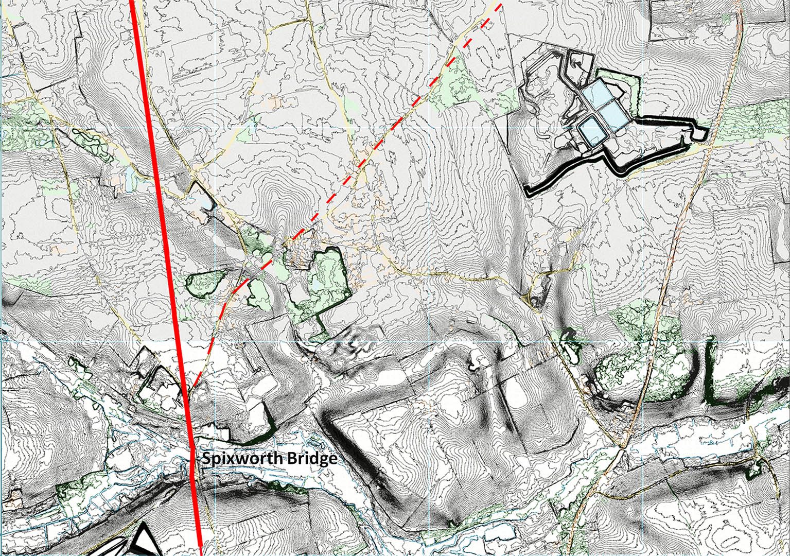 spixworth contour map